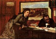 Edgar Degas Sulking Spain oil painting reproduction